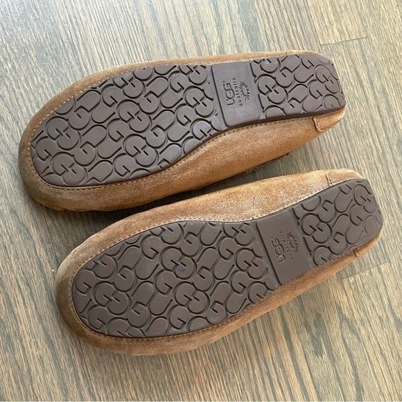 UGG® Olsen men’s suede leather slippers size 5 genuine sheepskin main image 16